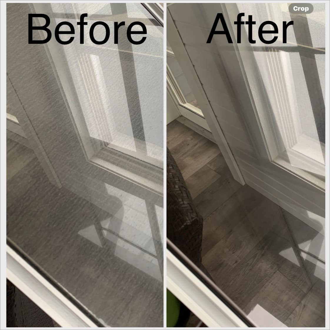 Before and After Window Cleaning Results